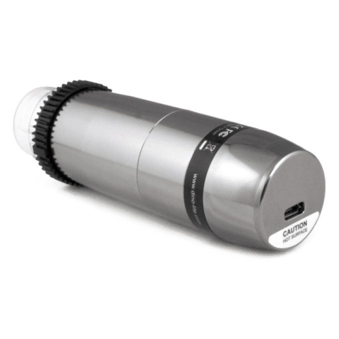 Microscop portabil USB Dino-Lite Edge PLUS AM4517MZTL cu carcasa din aliaj de aluminiu si filtru de polarizare si distanta mare de lucru